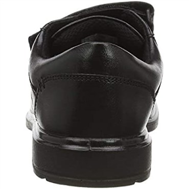 Clarks Hombres Remi Pace K Zapatos De Uniforme Escolar De Ajuste Ancho Negro