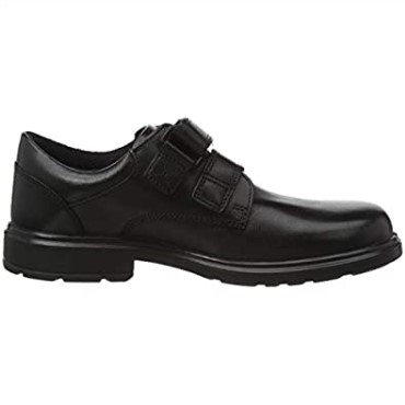 Clarks Hombres Remi Pace K Zapatos De Uniforme Escolar De Ajuste Ancho Negro