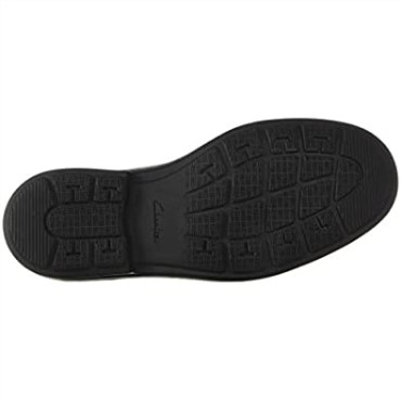 Clarks Hombre Rendell Rise Tobillo Bota Caoba Ny Cuero