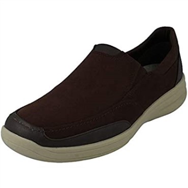 Mocasines Hombre Clarks Steptrolledge Marron