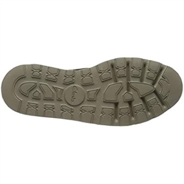 Botas De Motociclista Clarks Trace Quest Para Hombre Marron Marron Oscuro Lea Marron Oscuro Lea
