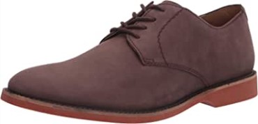 Sandalias Clarks Trisand Cross Open Toe Para Hombre Nubuck Marrón Oscuro