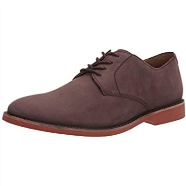 Sandalias Clarks Trisand Cross Open Toe Para Hombre Nubuck Marrón Oscuro