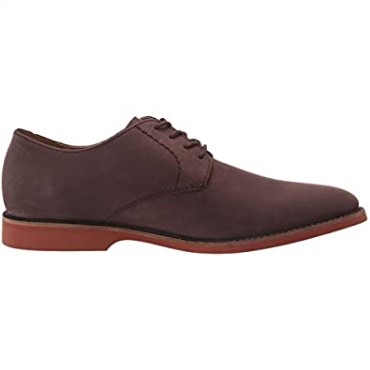 Sandalias Clarks Trisand Cross Open Toe Para Hombre Nubuck Marrón Oscuro