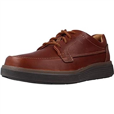 Clarks Un Abode Ease Derbys - Cuero Marrón Oscuro Para Hombre