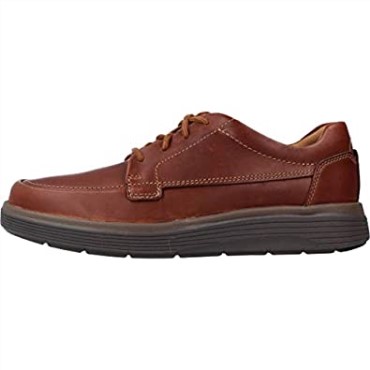 Clarks Un Abode Ease Derbys - Cuero Marrón Oscuro Para Hombre