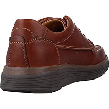 Clarks Un Abode Ease Derbys - Cuero Marrón Oscuro Para Hombre