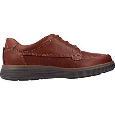 Clarks Un Abode Ease Derbys - Cuero Marrón Oscuro Para Hombre