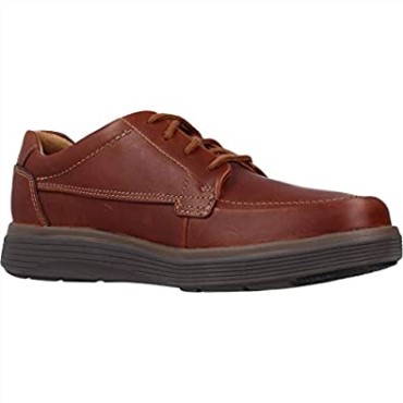 Clarks Un Abode Ease Derbys - Cuero Marrón Oscuro Para Hombre