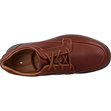 Clarks Un Abode Ease Derbys - Cuero Marrón Oscuro Para Hombre