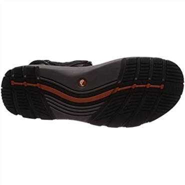 Sandalias Clarks Un Trek Part Sling Back Para Hombre, Color Negro