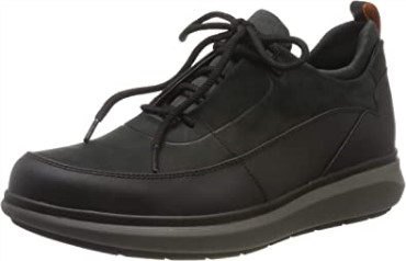 Clarks Un Venture Low Derbys Para Hombre Black Combi Black Combi