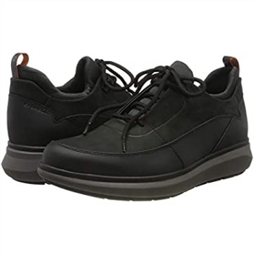 Clarks Un Venture Low Derbys Para Hombre Black Combi Black Combi