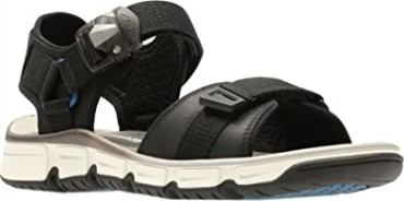 Sandalia Clarks Explore Part Para Hombre Negro