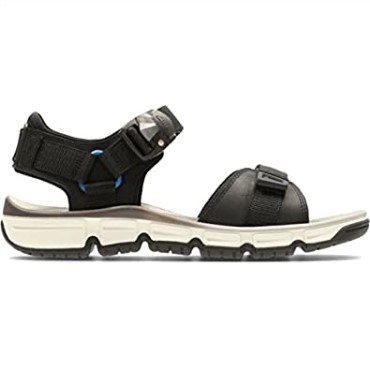 Sandalia Clarks Explore Part Para Hombre Negro