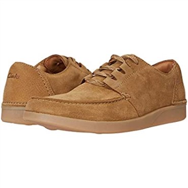 Zapatos De Paseo Clarks Oakland Para Hombre Arena Oscura Combi