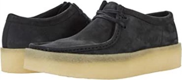 Zapatos Clarks Wallabee Cup M Hombre Negro Nubuck