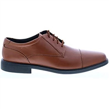 Gorra Clarks Wenham Para Hombre, Talla Ancha De Piel Color Canela