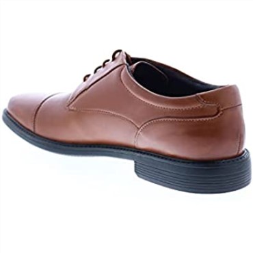 Gorra Clarks Wenham Para Hombre, Talla Ancha De Piel Color Canela