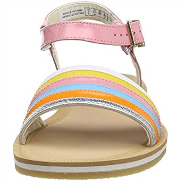 Sandalias De Mujer Clarks Multicolor Finch Stride Y Sling Back