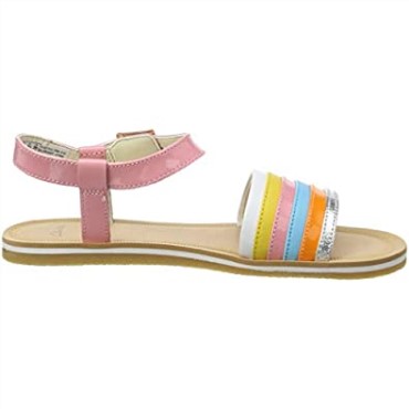 Sandalias De Mujer Clarks Multicolor Finch Stride Y Sling Back