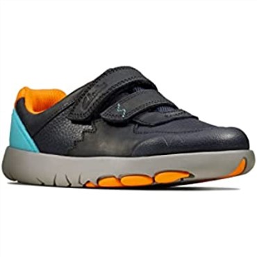 Zapatillas Casual Niños Clarks Azul Marino Combi 'rex Quest K'
