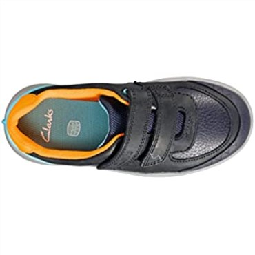 Zapatillas Casual Niños Clarks Azul Marino Combi 'rex Quest K'