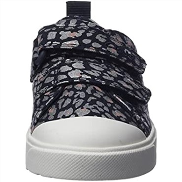 Zapatillas Clarks Navy Combi Niño City Bright K