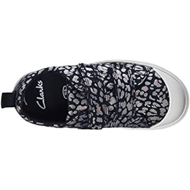 Zapatillas Clarks Navy Combi Niño City Bright K