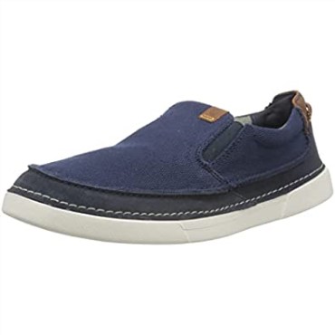 Clarks Navy Combi Gereld Step Mule Para Hombre