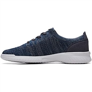 Deporte Zapatillas Para Hombre De Punto Donaway De Punto Azul Marino De Clarks