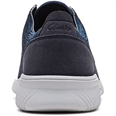 Deporte Zapatillas Para Hombre De Punto Donaway De Punto Azul Marino De Clarks