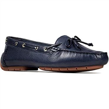 Náuticos De Mujer Clarks C Mocc En Piel Azul Marino