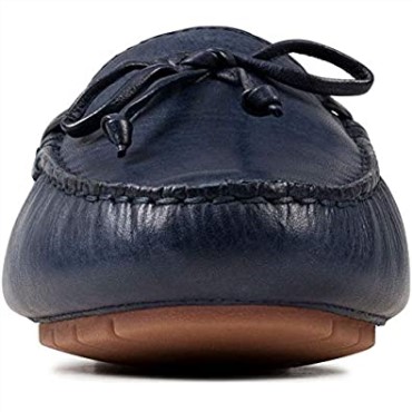 Náuticos De Mujer Clarks C Mocc En Piel Azul Marino