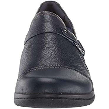 Zapato De Salón Cheyn Fame De Mujer En Piel Azul Marino De Clarks