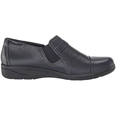 Zapato De Salón Cheyn Fame De Mujer En Piel Azul Marino De Clarks
