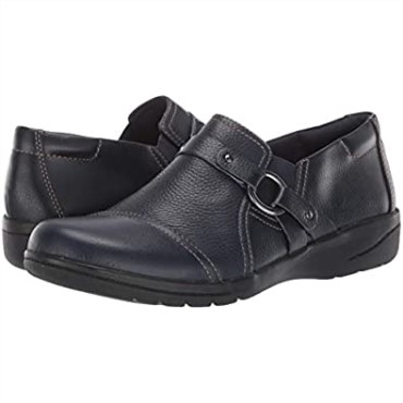 Zapato De Salón Cheyn Fame De Mujer En Piel Azul Marino De Clarks