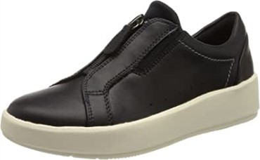 Zapatillas Clarks Layton Rae Mujer Piel Azul Marino