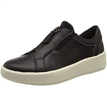 Zapatillas Clarks Layton Rae Mujer Piel Azul Marino