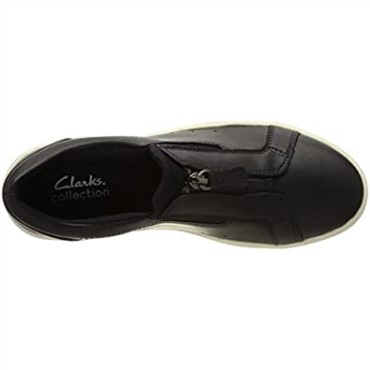 Zapatillas Clarks Layton Rae Mujer Piel Azul Marino