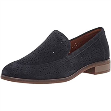 Mocasines Trish Calla De Mujer De Ante Azul Marino Clarks