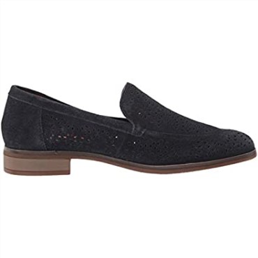 Mocasines Trish Calla De Mujer De Ante Azul Marino Clarks
