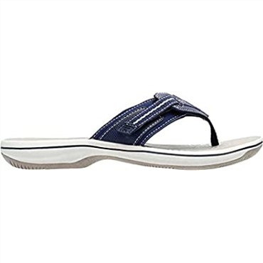 Clarks Navy Synthethic Mujer Brinkley Jazzh Sandalia Especial