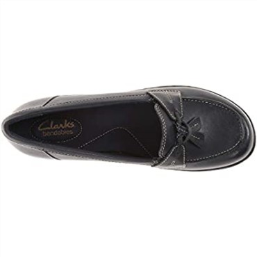 Mocasines Sin Cordones Con Burbujas Ashland De Clarks Navy Para Mujer