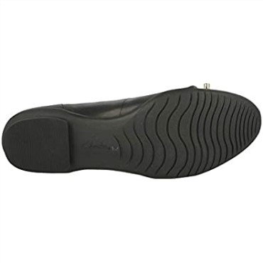 Clarks Neenah Poppy Zapatos De Salón Anchos De Mujer Negro