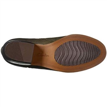 Botas De Moda Para Mujer De Cuero Oliva Maypearl Ramie De Clarks