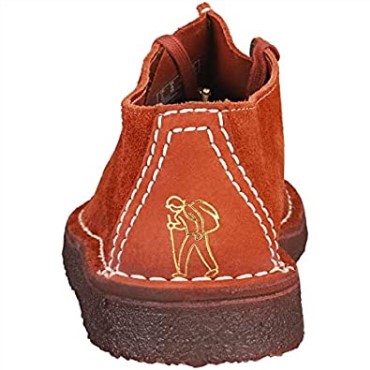 Clarks Originals Desert Trek Mens Desert Zapatos Burdeos