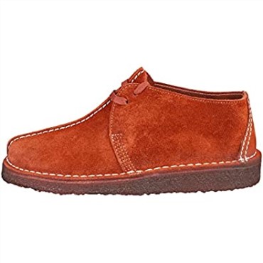Clarks Originals Desert Trek Mens Desert Zapatos Burdeos