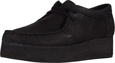 Zapatos De Vestir De Mujer Clarks Originals Wallacraft Lo Negro Nubuck