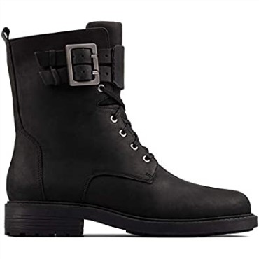 Clarks Orinoco 2 Encaje Negro Cuero 6d